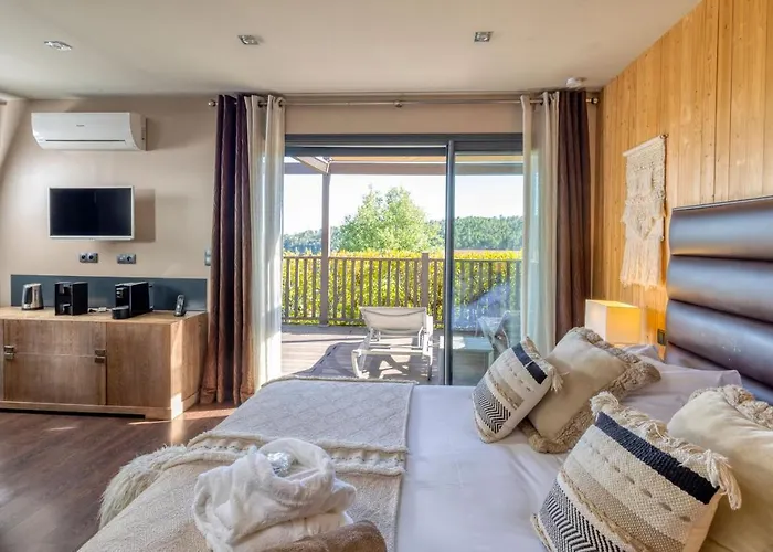 فندق Domaine De Chalveches 4* Faugeres (Ardeche)